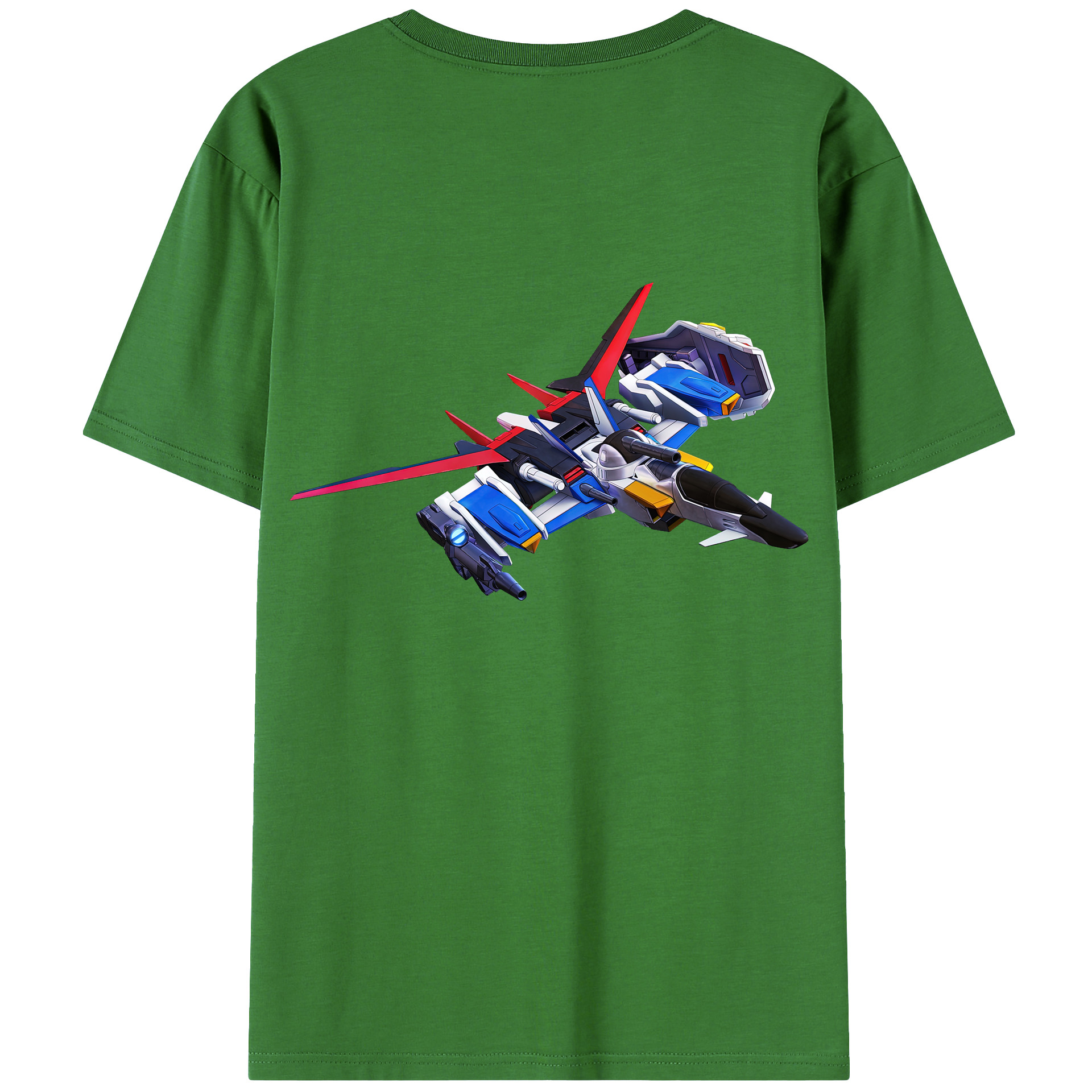 （画像用） 機動戦士ガンダム Mobile Suit Gundam レディース半袖Tシャツ(バックプリント)